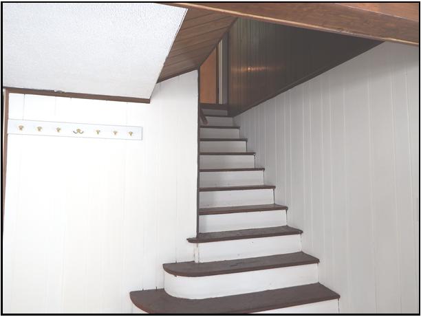 stairs to Rec Room
